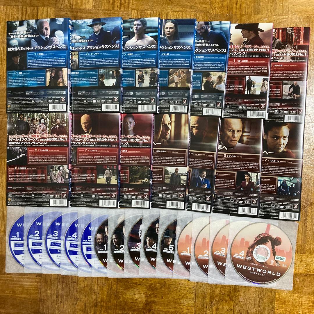 ウエストワールド 1st 2nd 3rdシーズン 14巻 DVD レンタルアップ