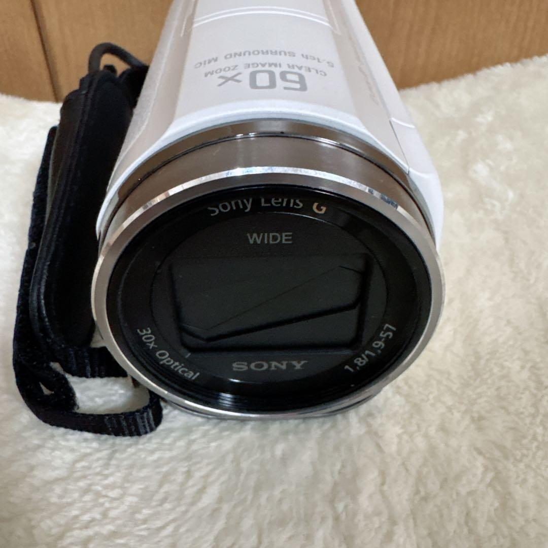 ソニー SONY HDR-CX535 ビデオカメラ ホワイト