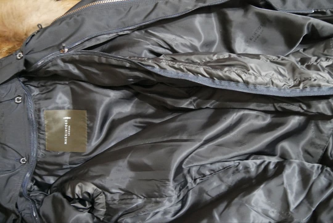 美品★MACKINTOSH LONDON マッキントッシュ モッズコート M 黒