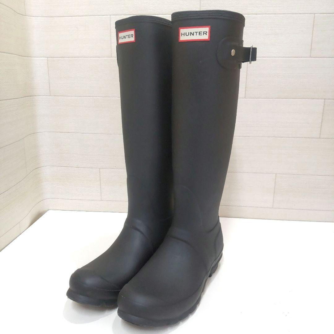 ハンター　HUNTER　ブーツ　ロングレインブーツ　UK6　25㎝相当　MJ79