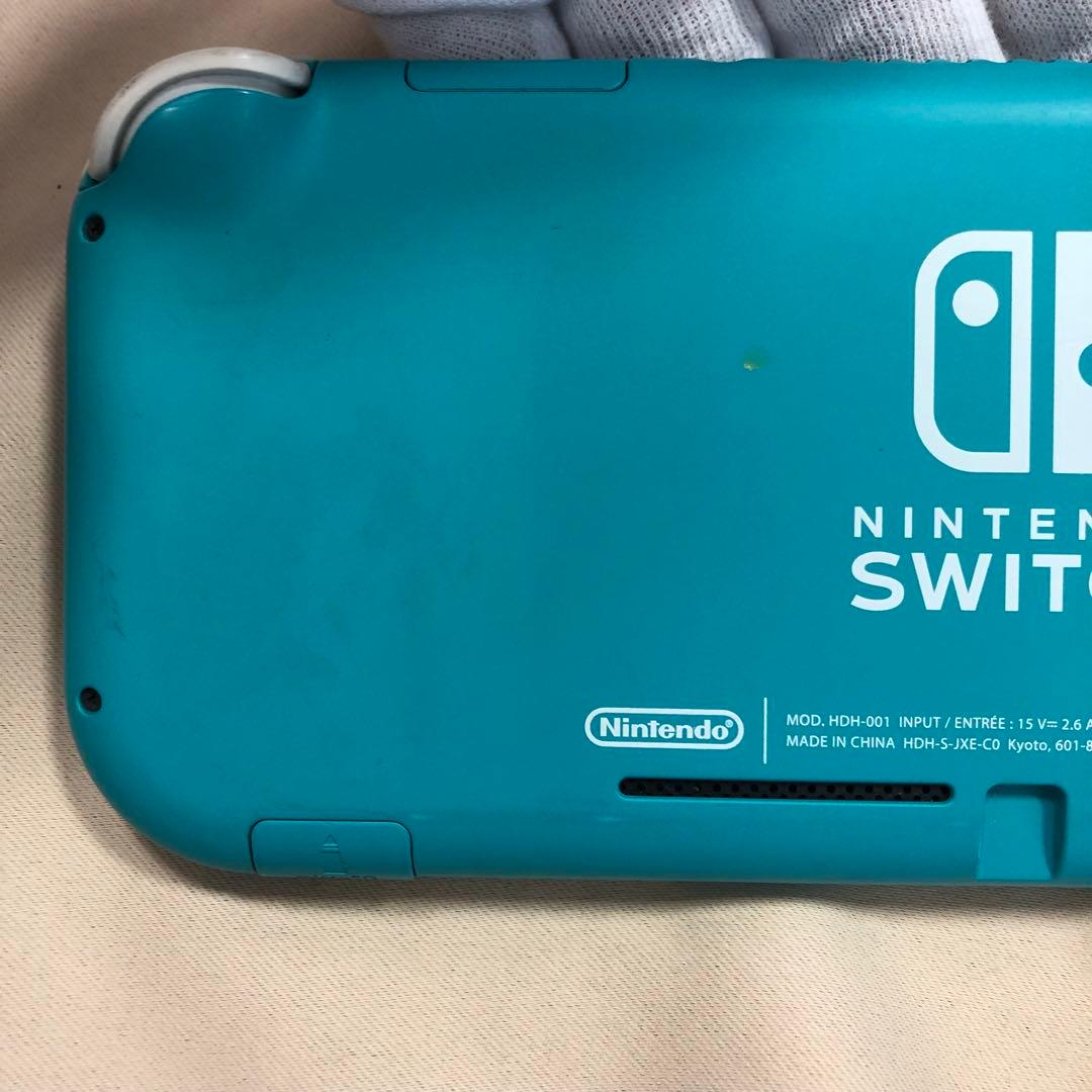 よ*）様 Nintendo Switch Lite 稼動品 ターコイズ 青系 メ