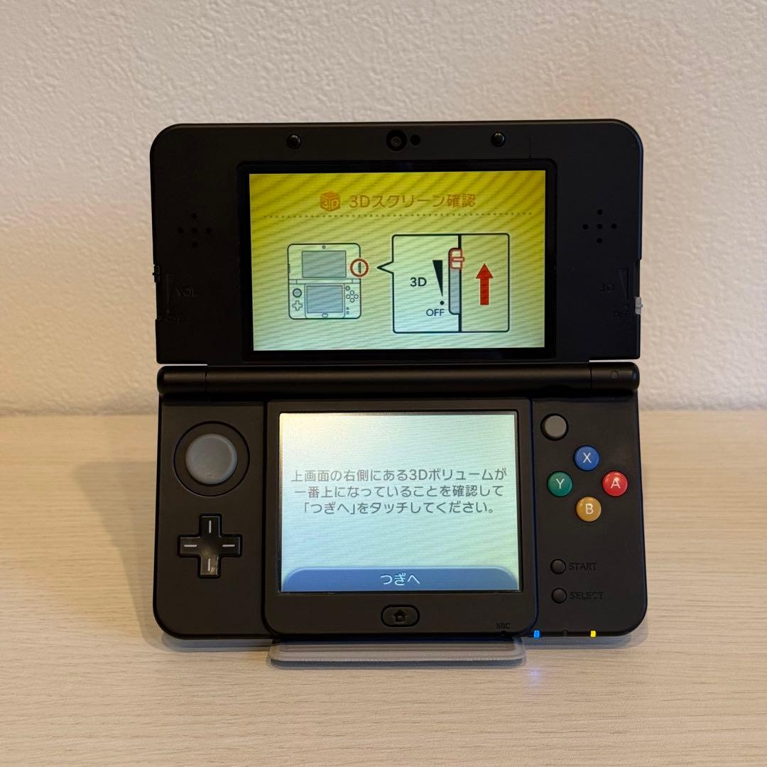 New ニンテンドー3DS ブラック 箱付き 3-026