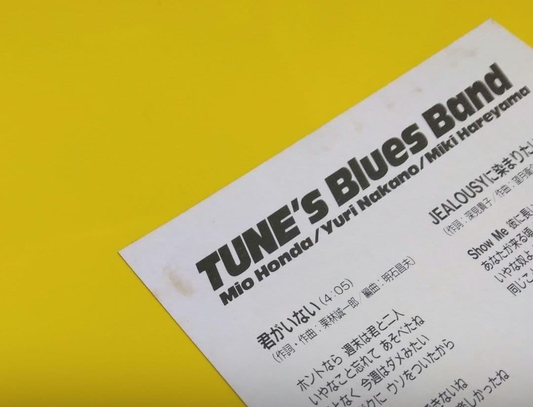 チューンズ・ブルース・バンド 君がいない
