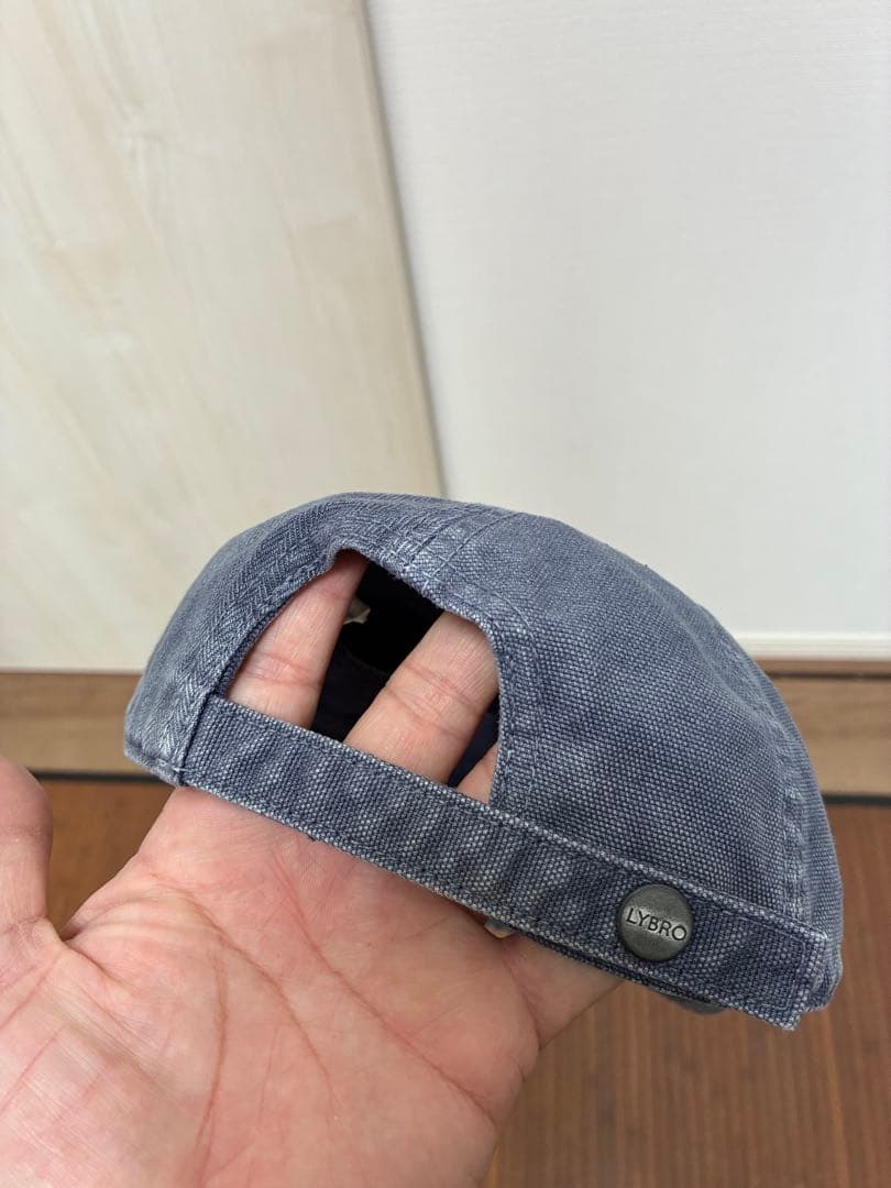 ダークグレー コットン ワークキャップ