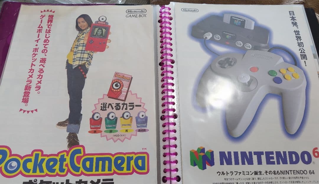 H*M様 ゲーム機、ソフトのパンフレット、ポップなど