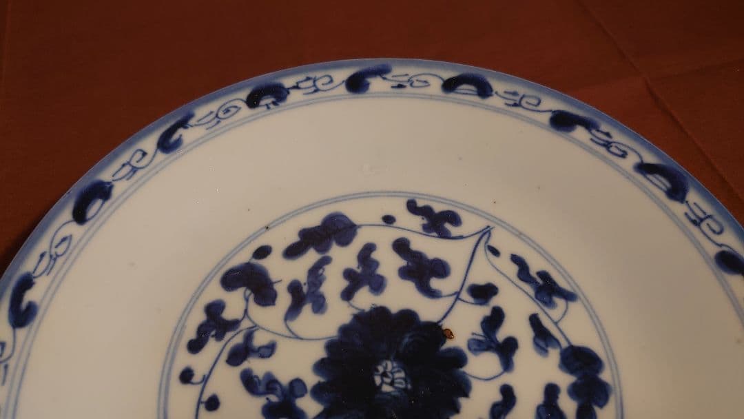 李朝　古玩　白磁　染付　古染付　新渡　鑑賞陶器　蔵出し　１客