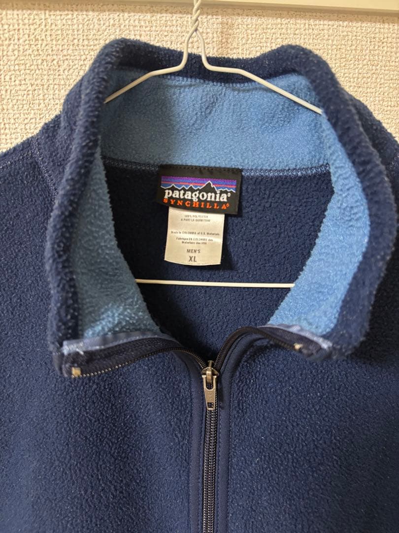patagonia 2005年秋冬 シンチラ ベストXL ネイビー