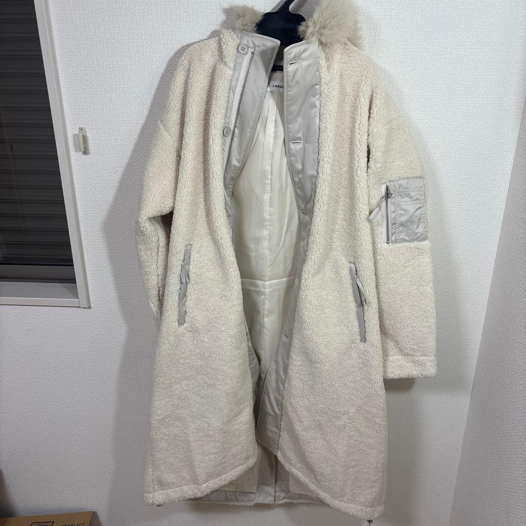 LASUD ファボアコート　アイボリー　未使用品　サイズ9号　定価34000円