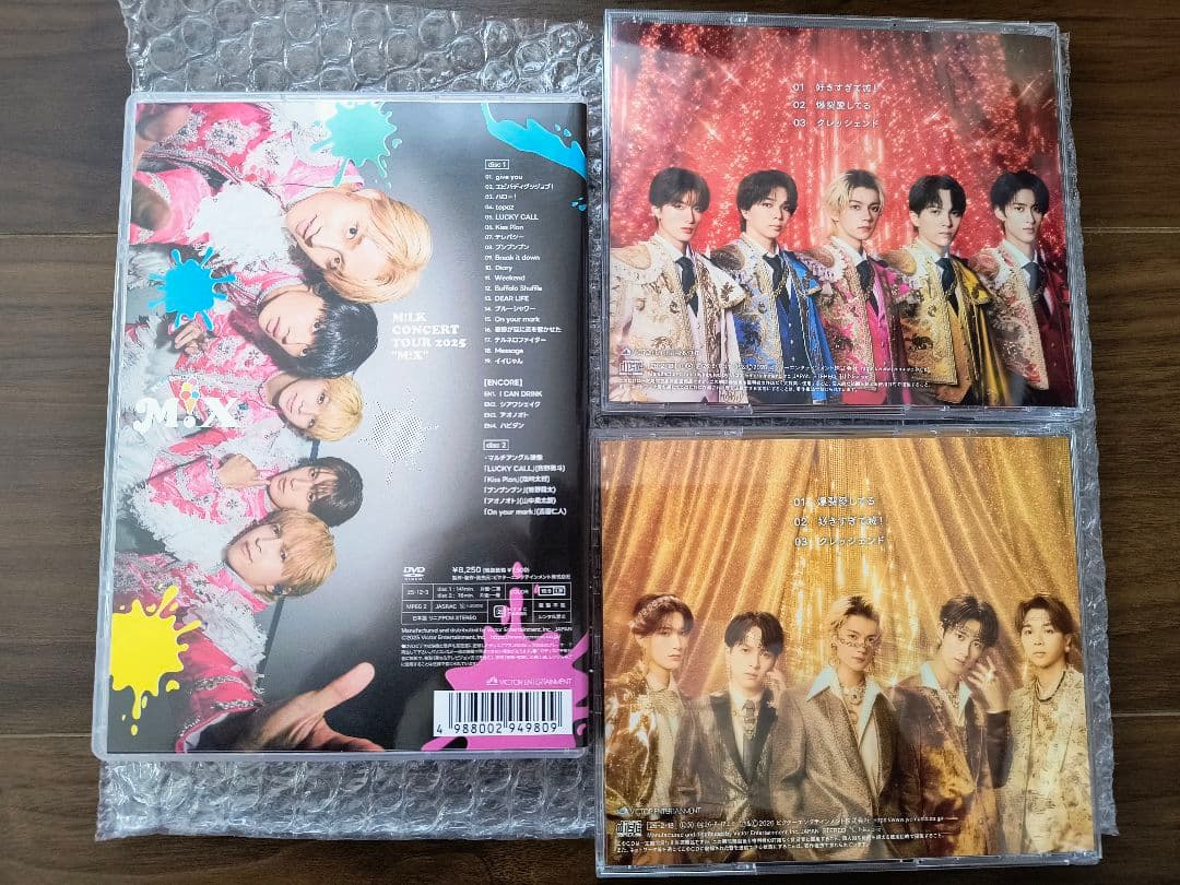 M!LK CONCERT TOUR 2025「M!X」＆ 好きすぎて滅！ CD