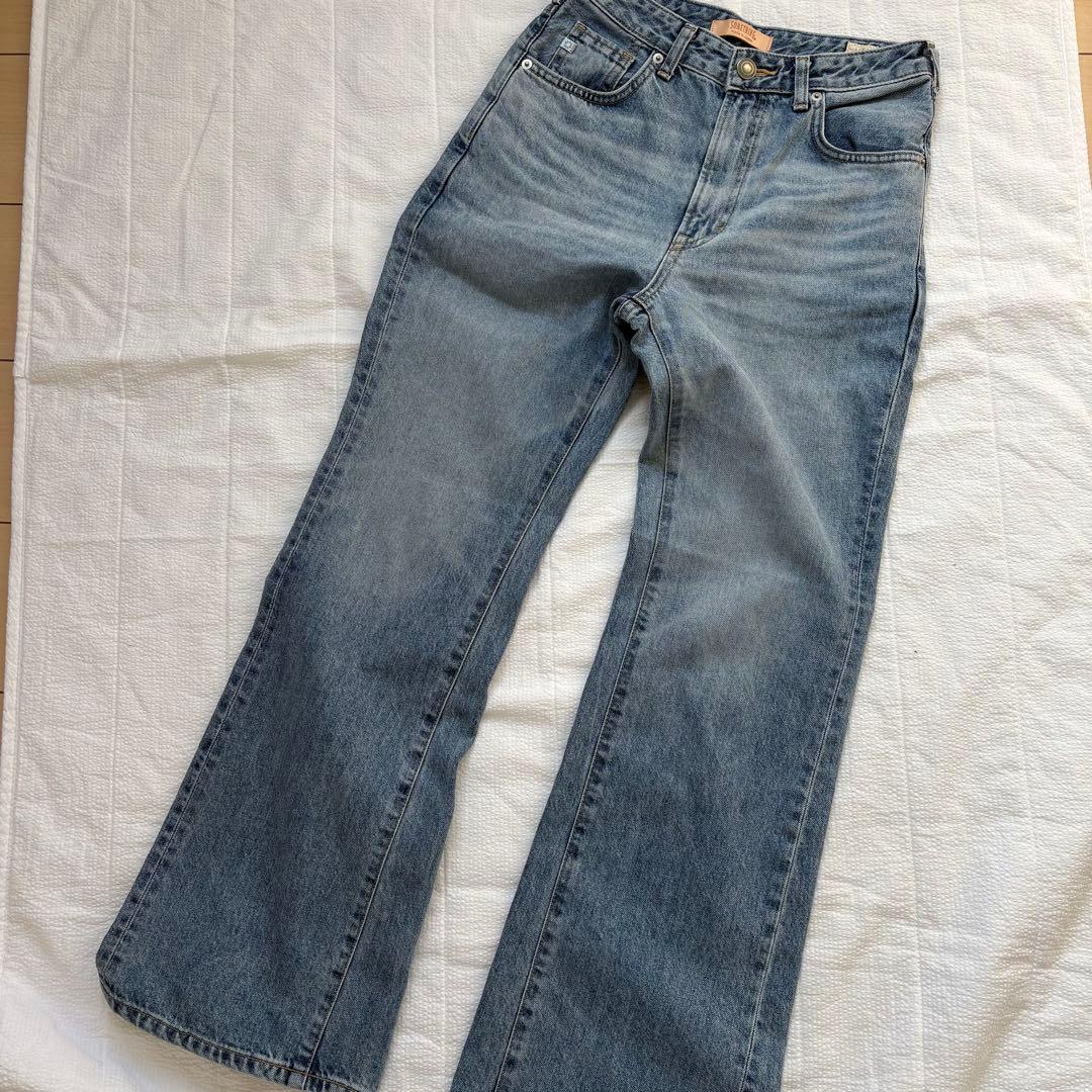Spick&Span サムシング LISA VINTAGE FLARE デニムS