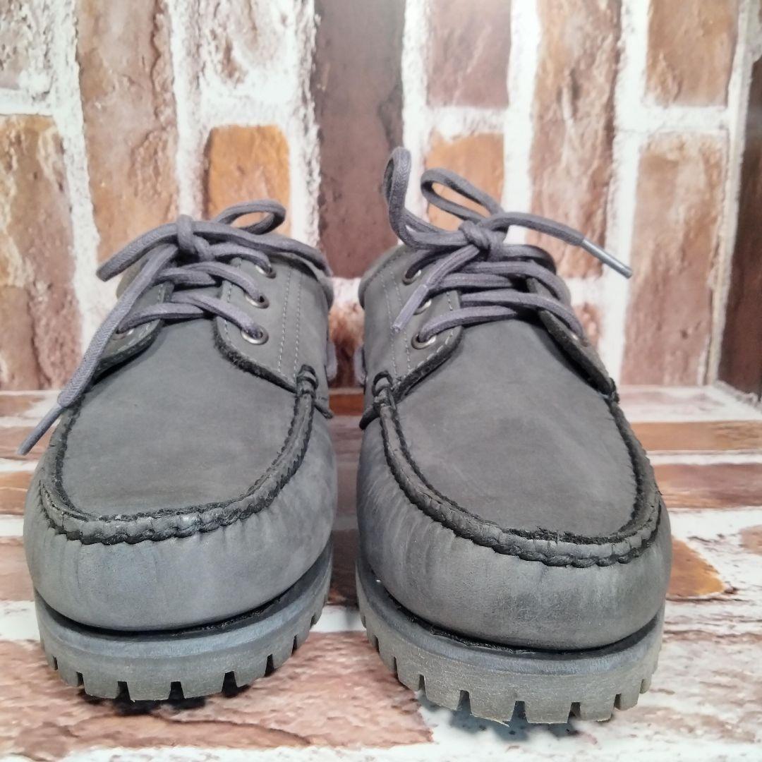 【極美品】Timberland 3eye（25）デッキシューズ　グレー