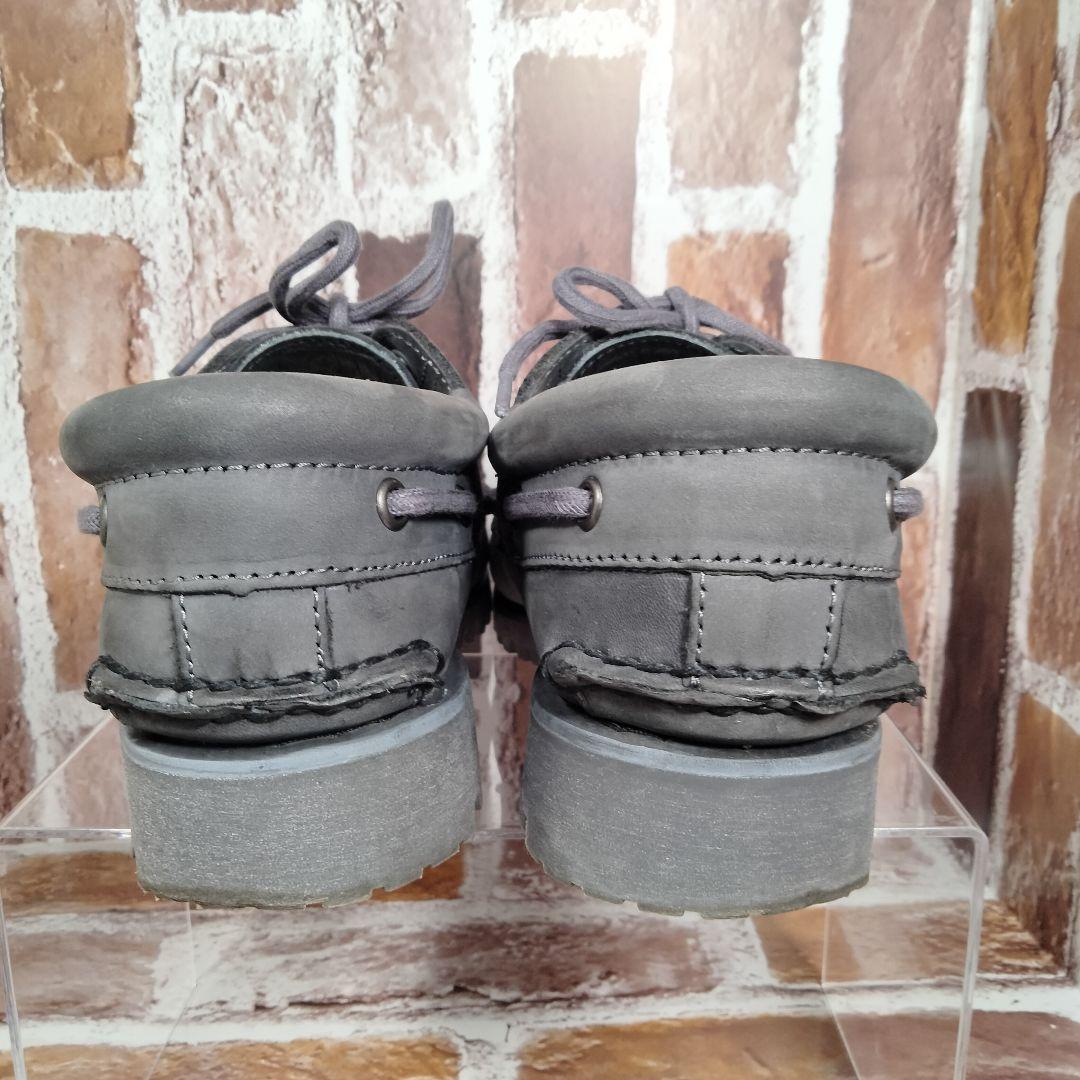 【極美品】Timberland 3eye（25）デッキシューズ　グレー