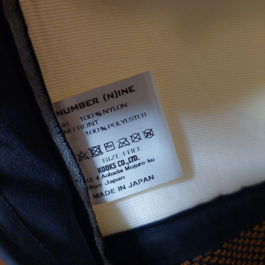 NUMBER (N)INE　ゴッドセレクション　トリプルエックス　キャップ