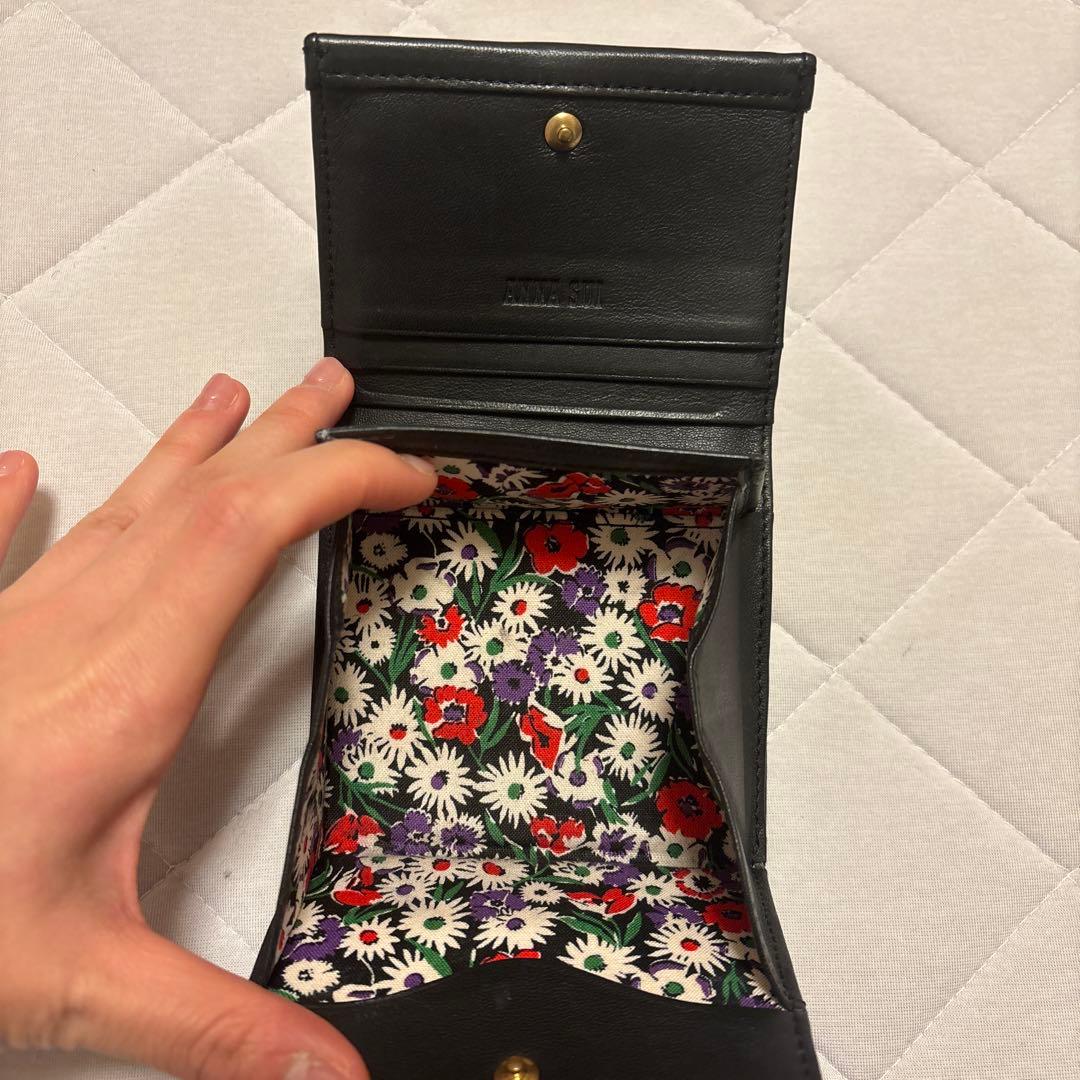 アナスイ ANNA SUI チェイス 口金二つ折り財布