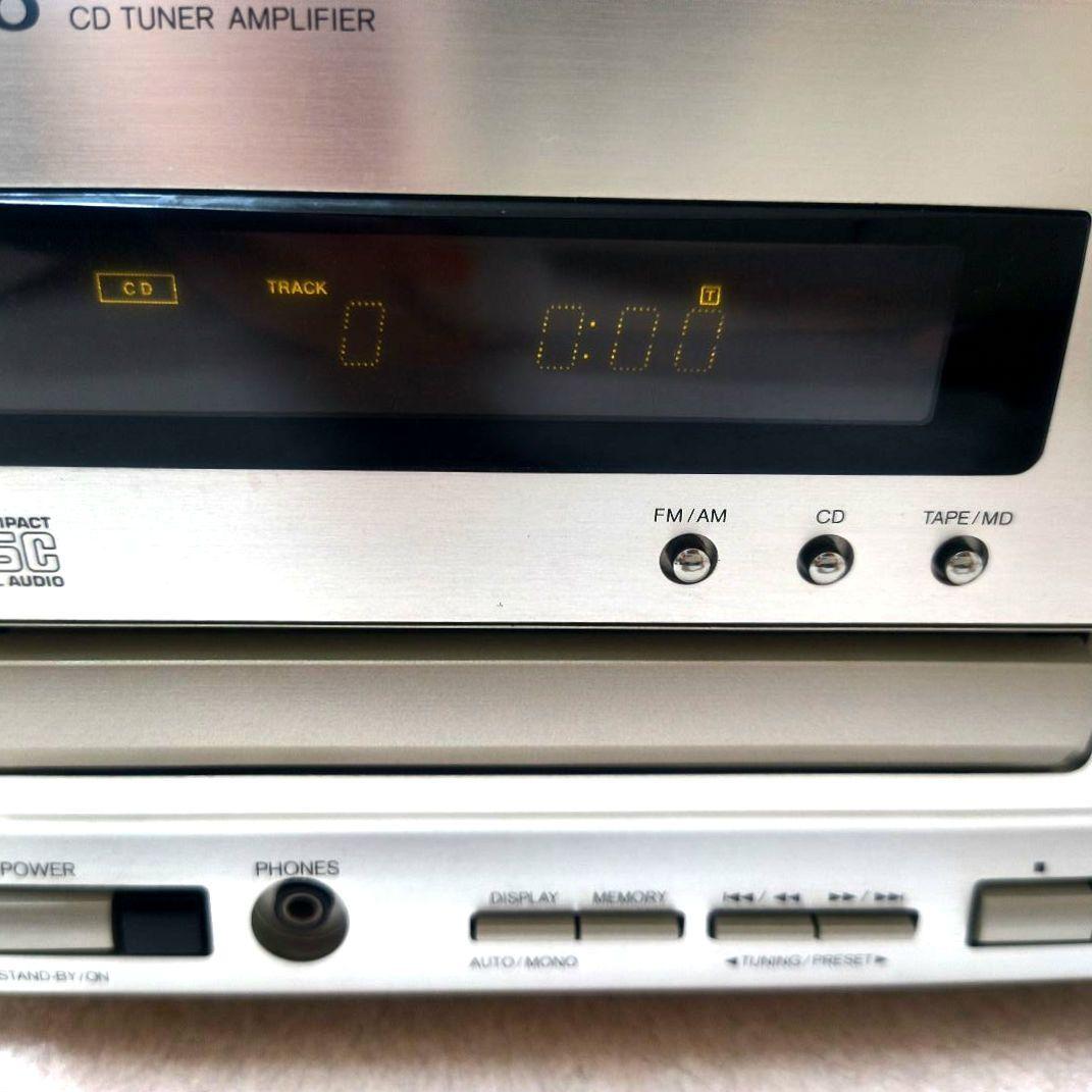 (訳あり)オンキヨーCDチューナーアンプCR-185リモコンスピーカー等セット