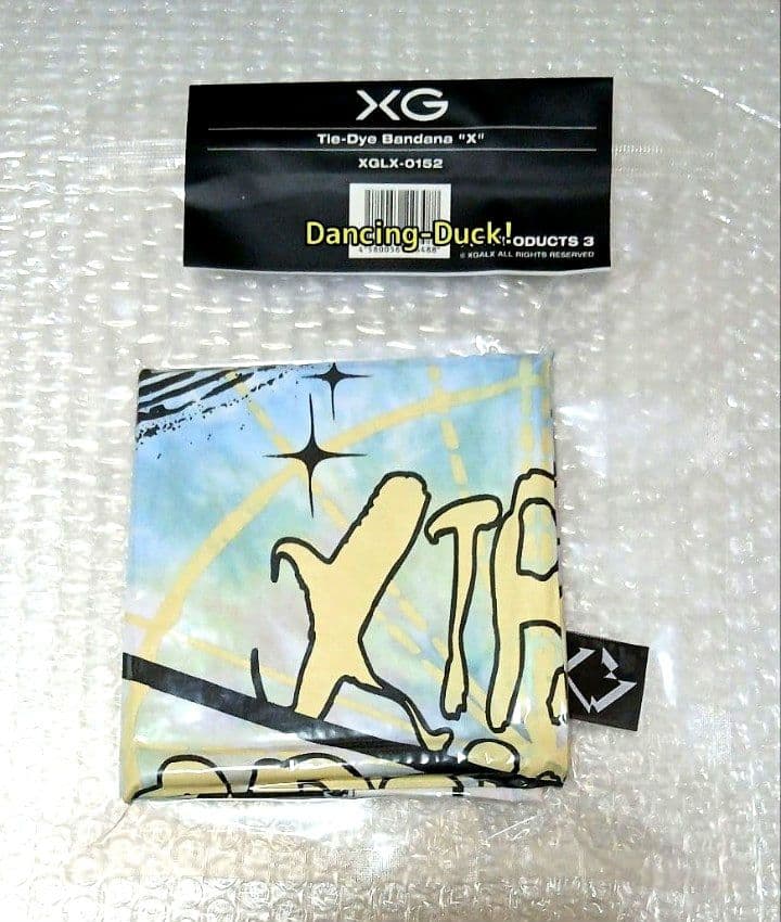 XG タイダイ バンダナ 新品未開封 Tie-Dye Bandana \"X\"