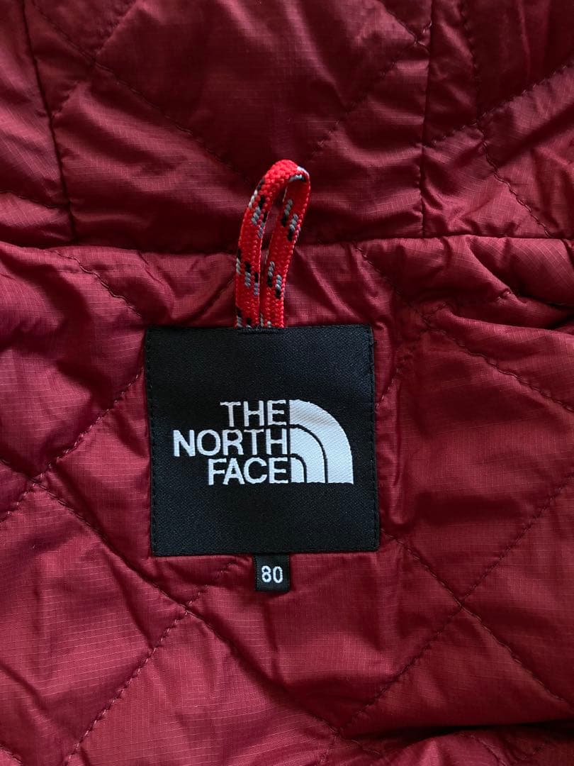The North Face 子供用スキーウェア レッド　80 キッズ　ベビー