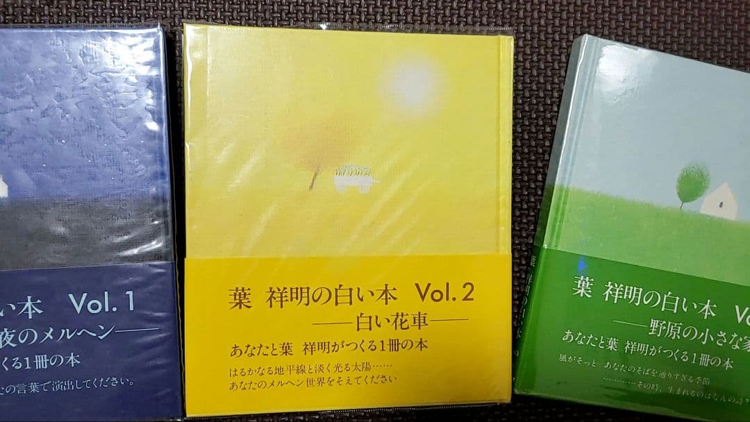 葉祥明の白い本　５冊セット　レア　希少　サンリオ　夜のメルヘン　白い花車