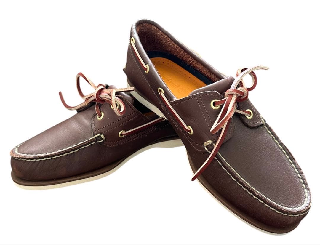 未使用ティンバーランド74305デッキシューズCLASSIC BOAT SHOE