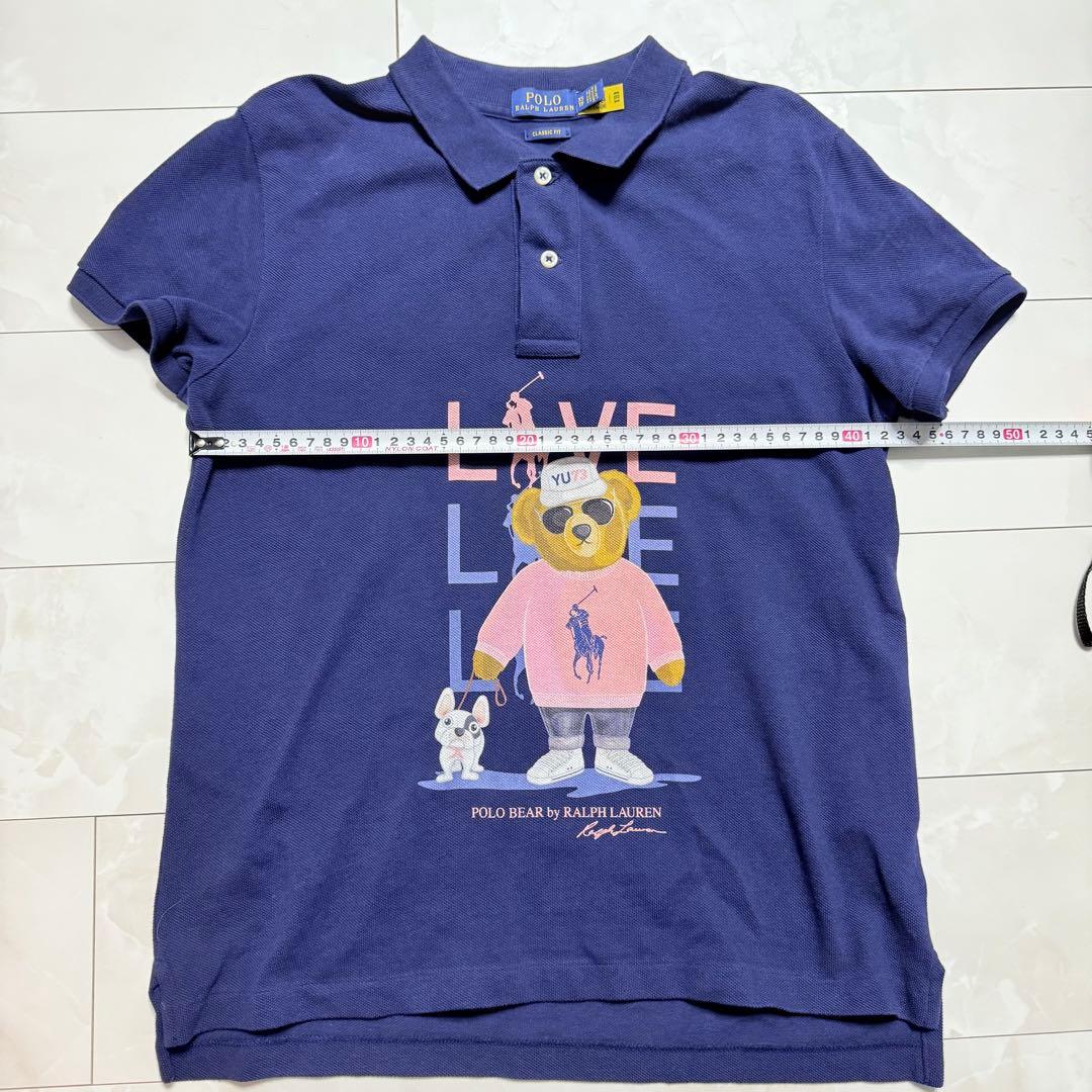 【POLO Ralph Lauren】半袖 ポロシャツ ポロベア ネイビー