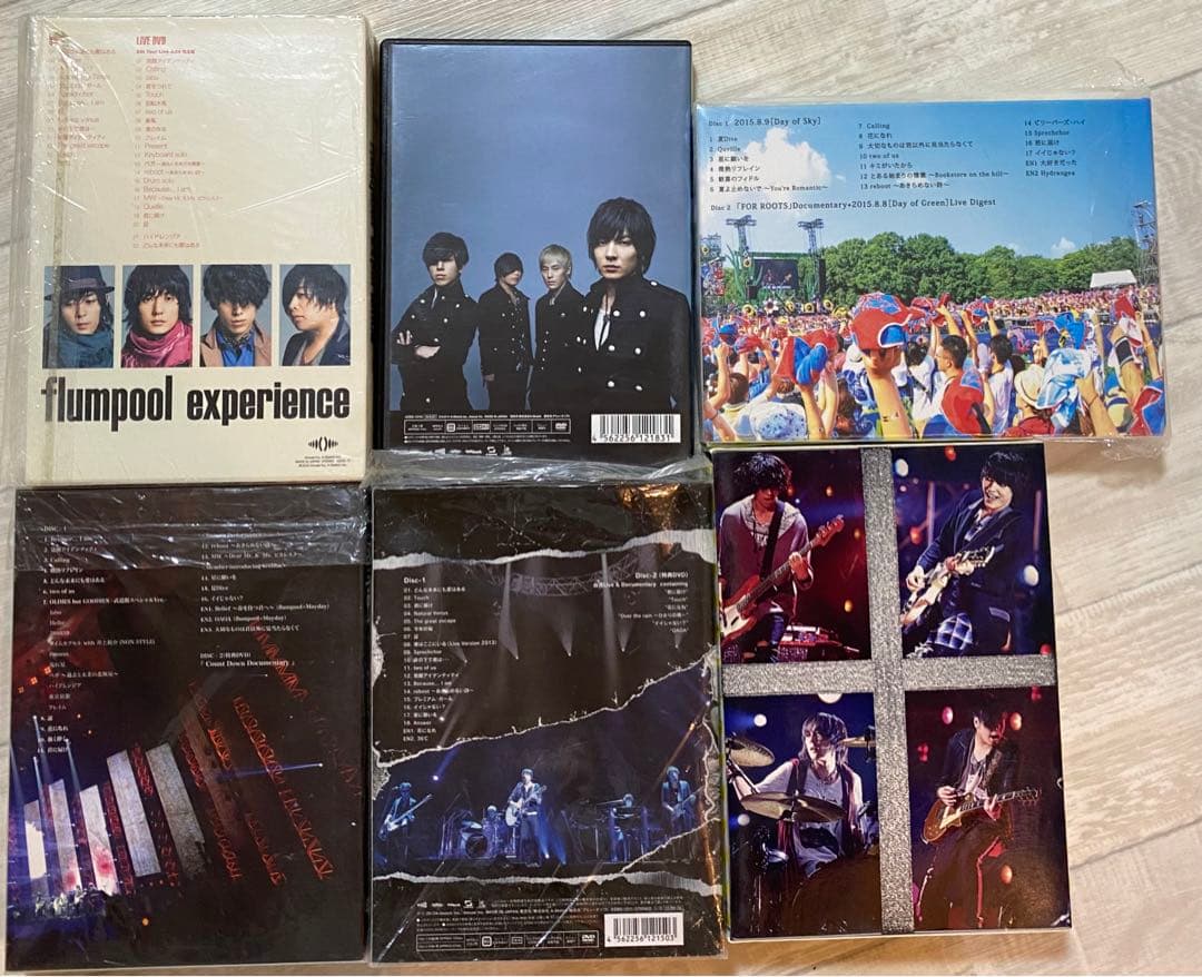 flumpool DVDまとめ売り6枚set