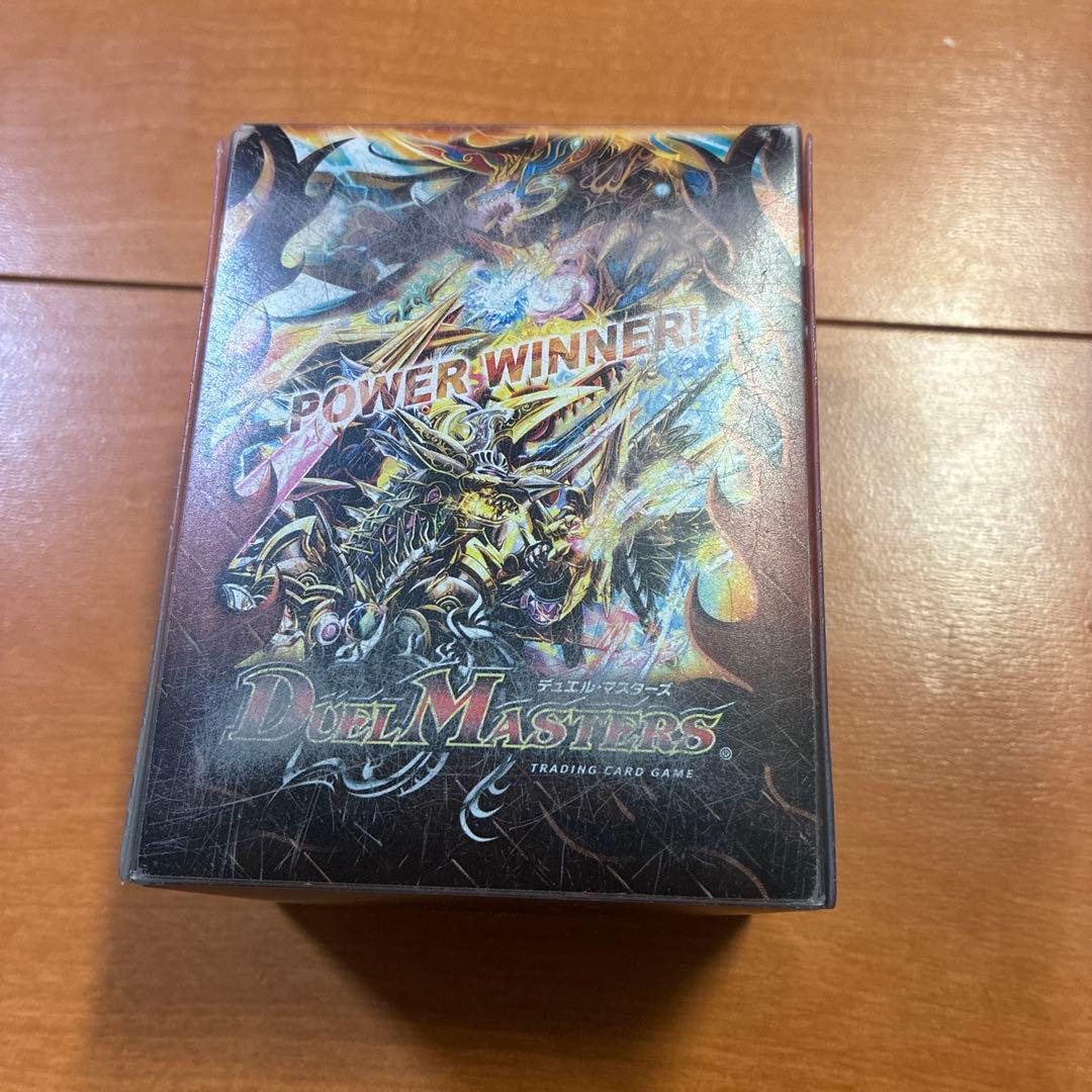 デュエマ 変形デッキセット DX鬼ドラゴン　スリーブ　デッキケース　説明書付き