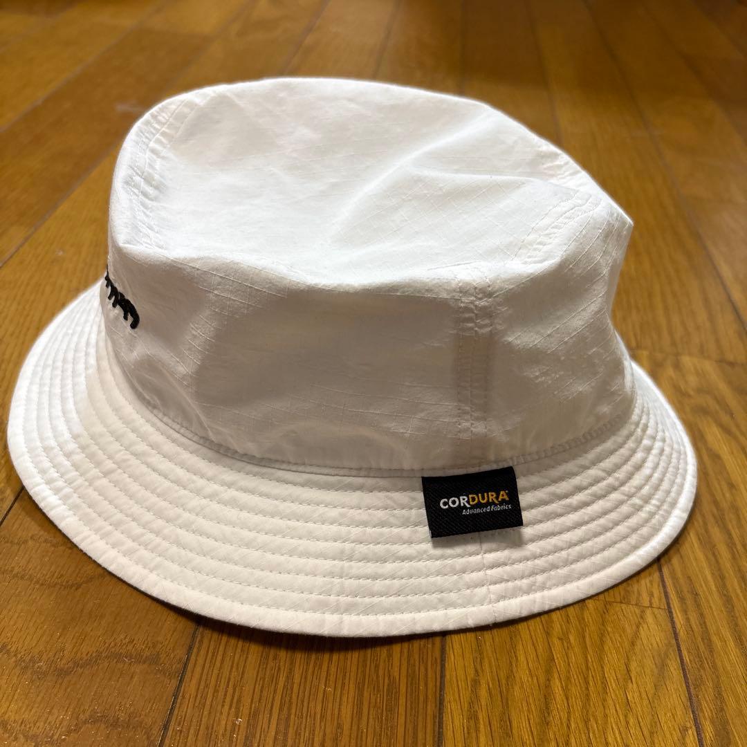 【極美品】TFW49 バケットハット ホワイト CORDURA素材 ゴルフ