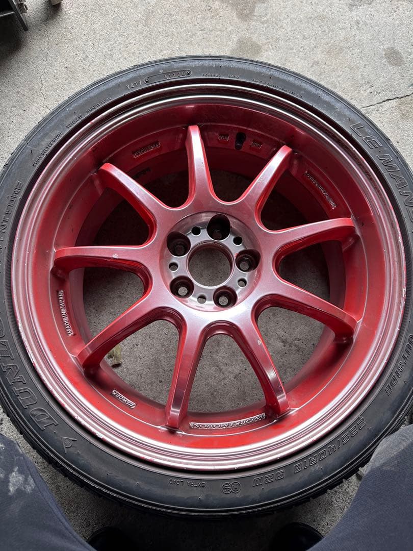WORK EMOTION D9R 4本セット