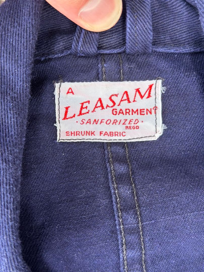 ジャケット・アウター 50s Leasam british drill vintage jacket