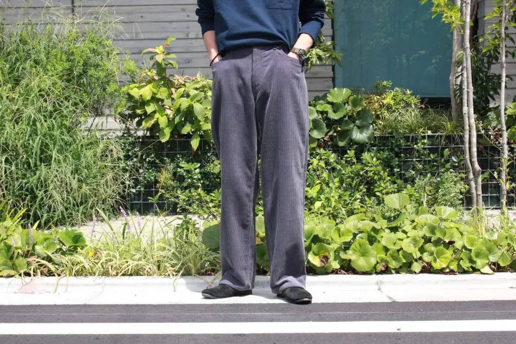 AURALEE コーデュロイ ワイドパンツ