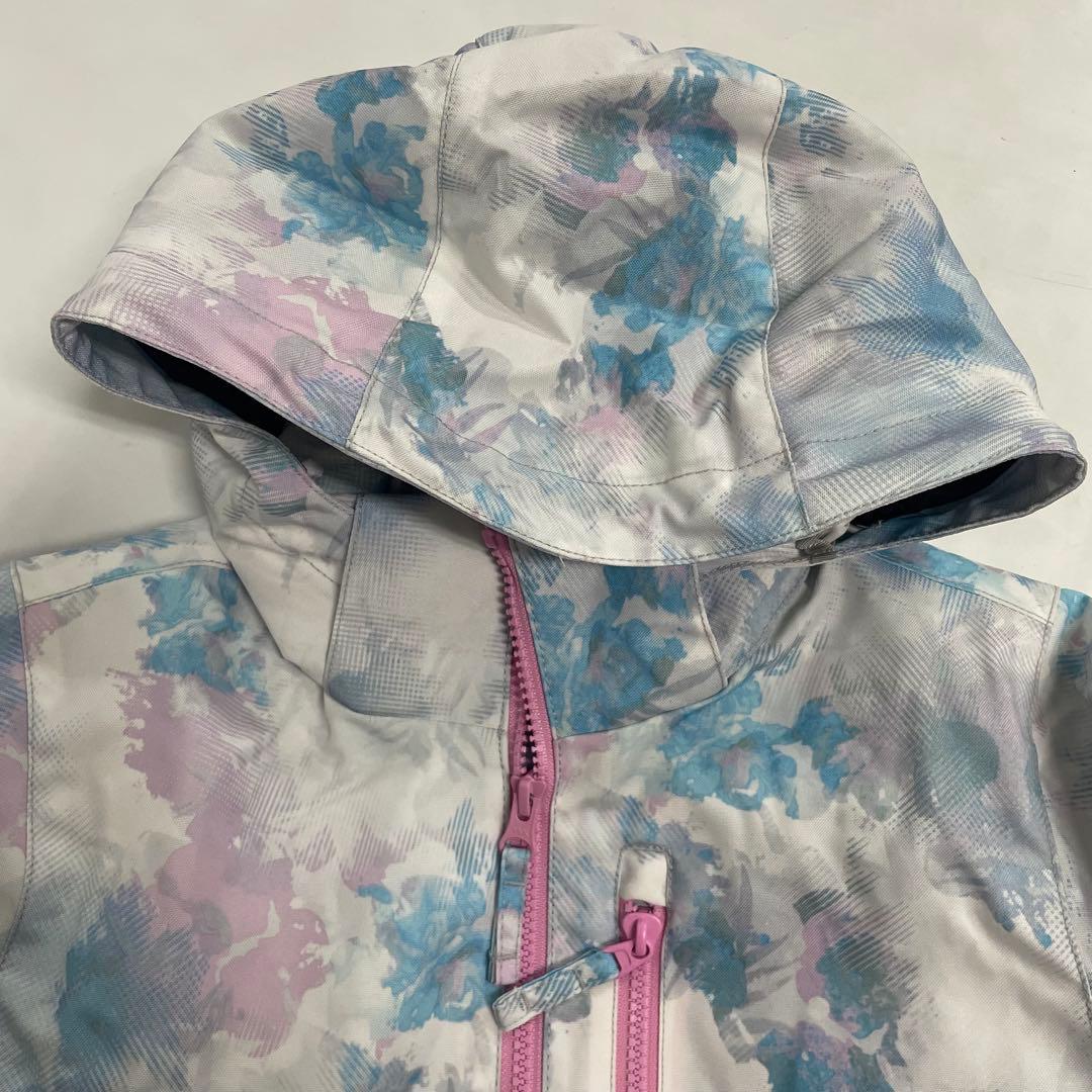 ARBN 白×紺 スキーウェア上下セット 130cm AB23WW1350J ②