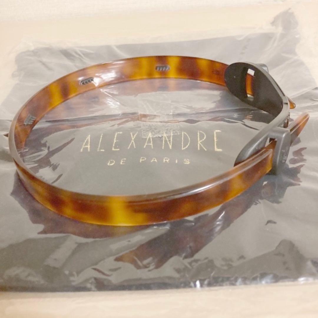 新品　ALEXANDRE DE PARIS　アレクサンドルドゥパリ　カチューシャ