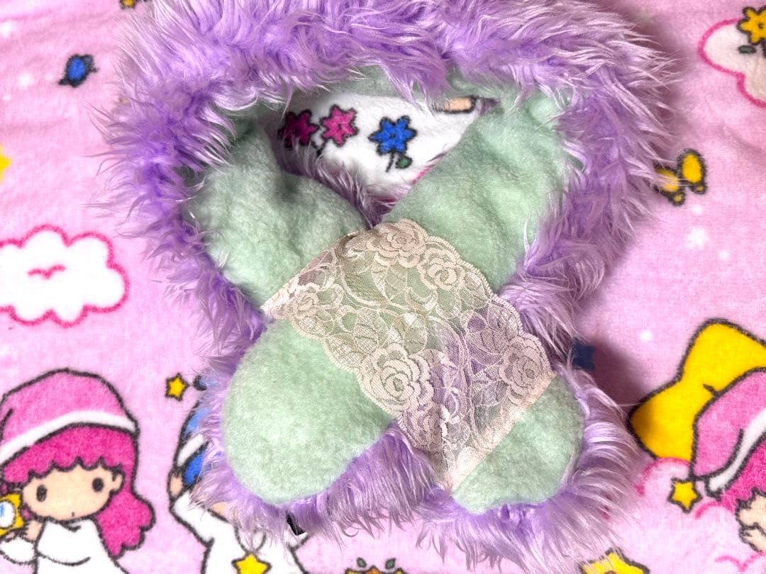 spank! モジャマフラー　ハンドメイド
