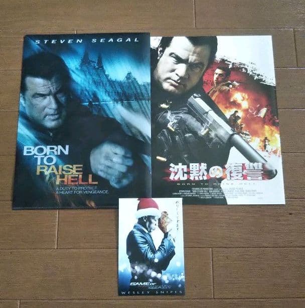 スティーブン・セガール映画パンフレット8作品