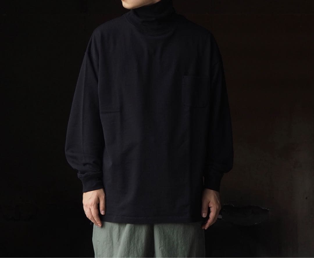 トップス nanamica Turtle Neck L/S Tee