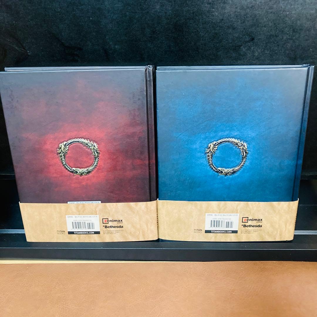 美品　ベセスダ　エルダースクロールオンライン　ガイドブック　１＆２