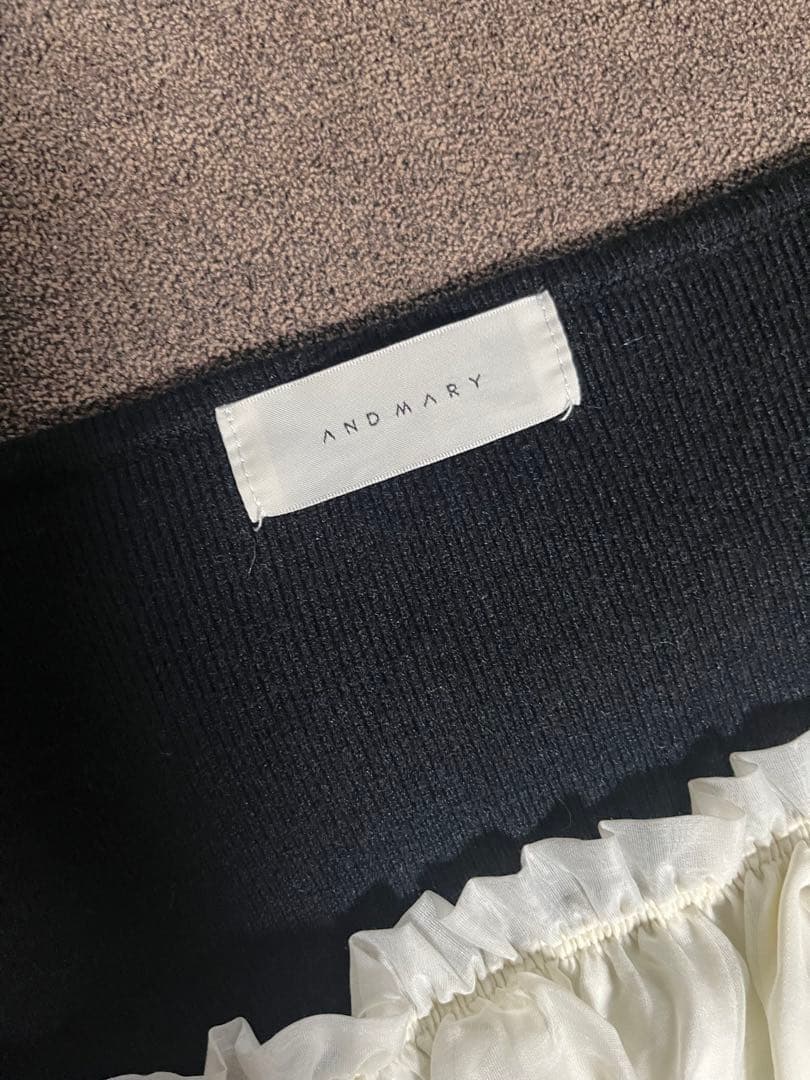 トップス andmary Mew frill tops