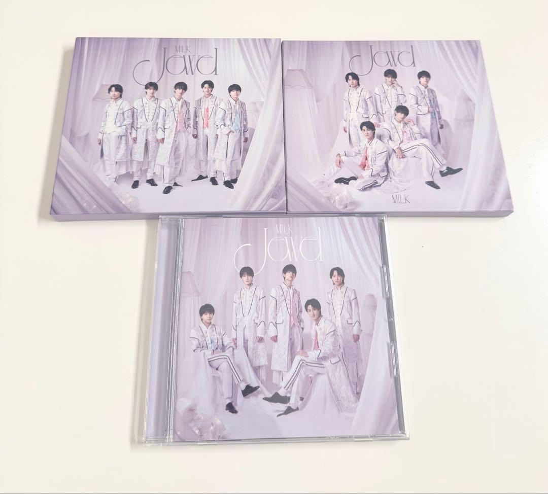 M!LK Jewel 初回A 初回B 通常盤 3形態セット