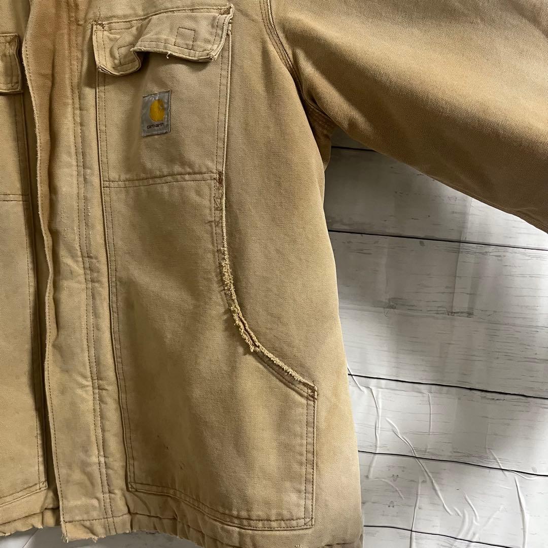 k*r様 希少【USA製】Carhartt トラディショナルジャケット　ベージュ