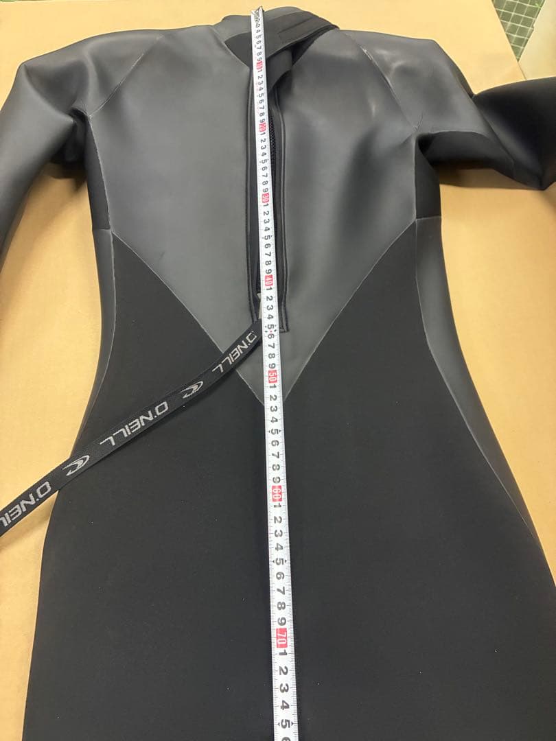 O'Neill ブラック ショートジョンロングスリーブ　3mm