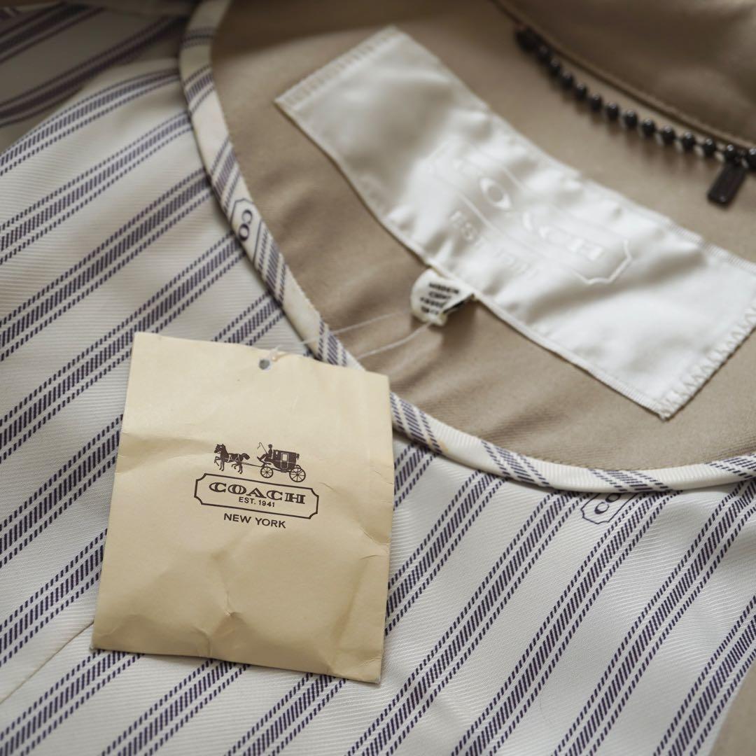 新品・未使用｜春先に COACH ベージュ トレンチコート