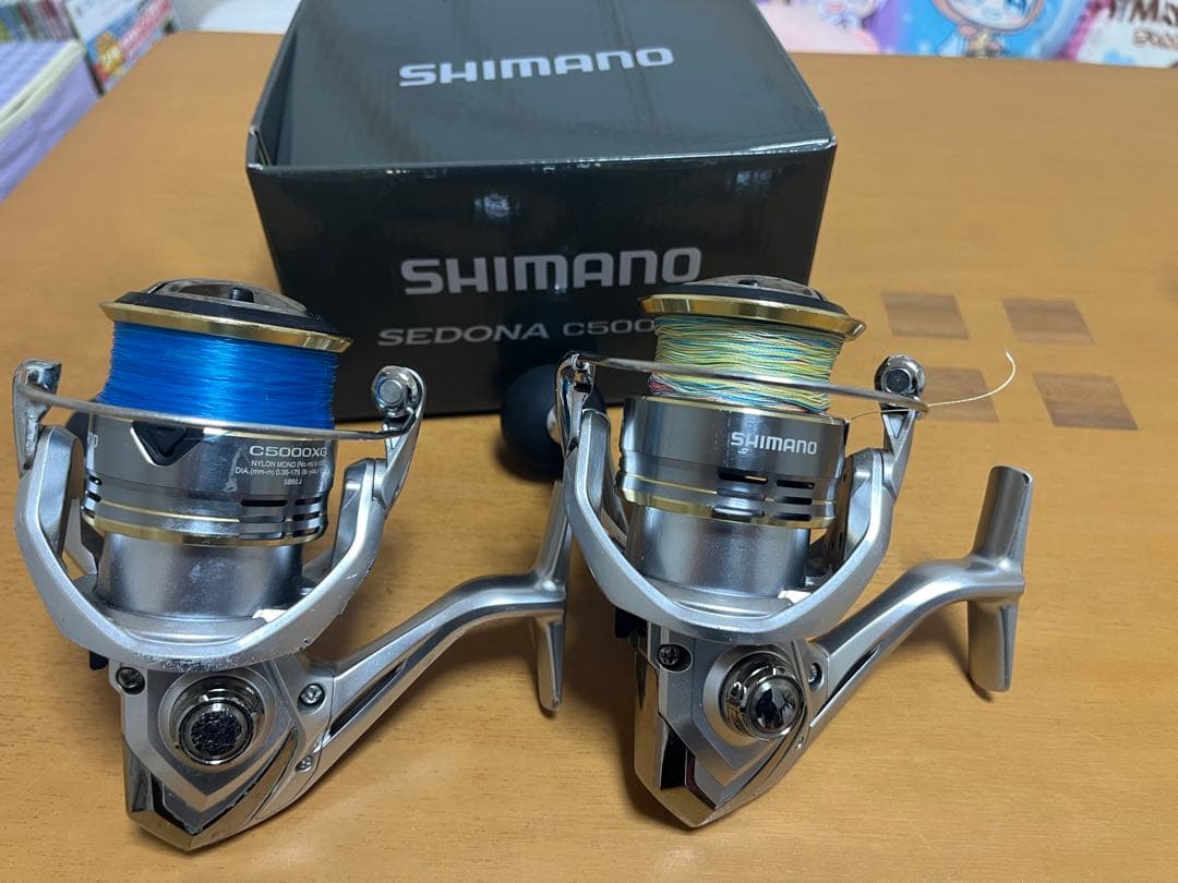 SHIMANO SEDONA C5000XG スピニングリール2個セット