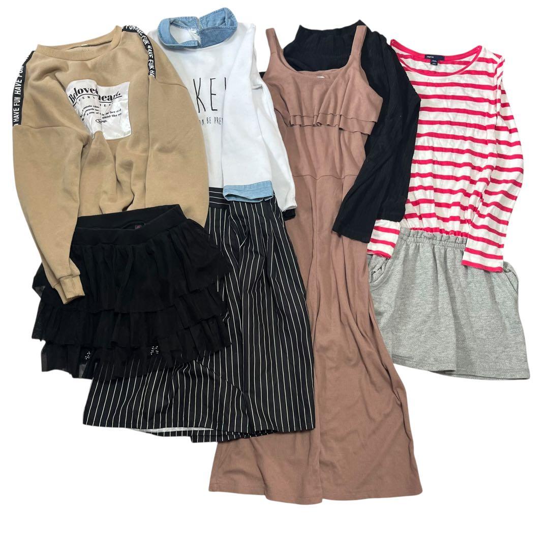 まとめ売り 女の子【150cm】29枚 ブランド多数 子供服 お着替え 秋冬服