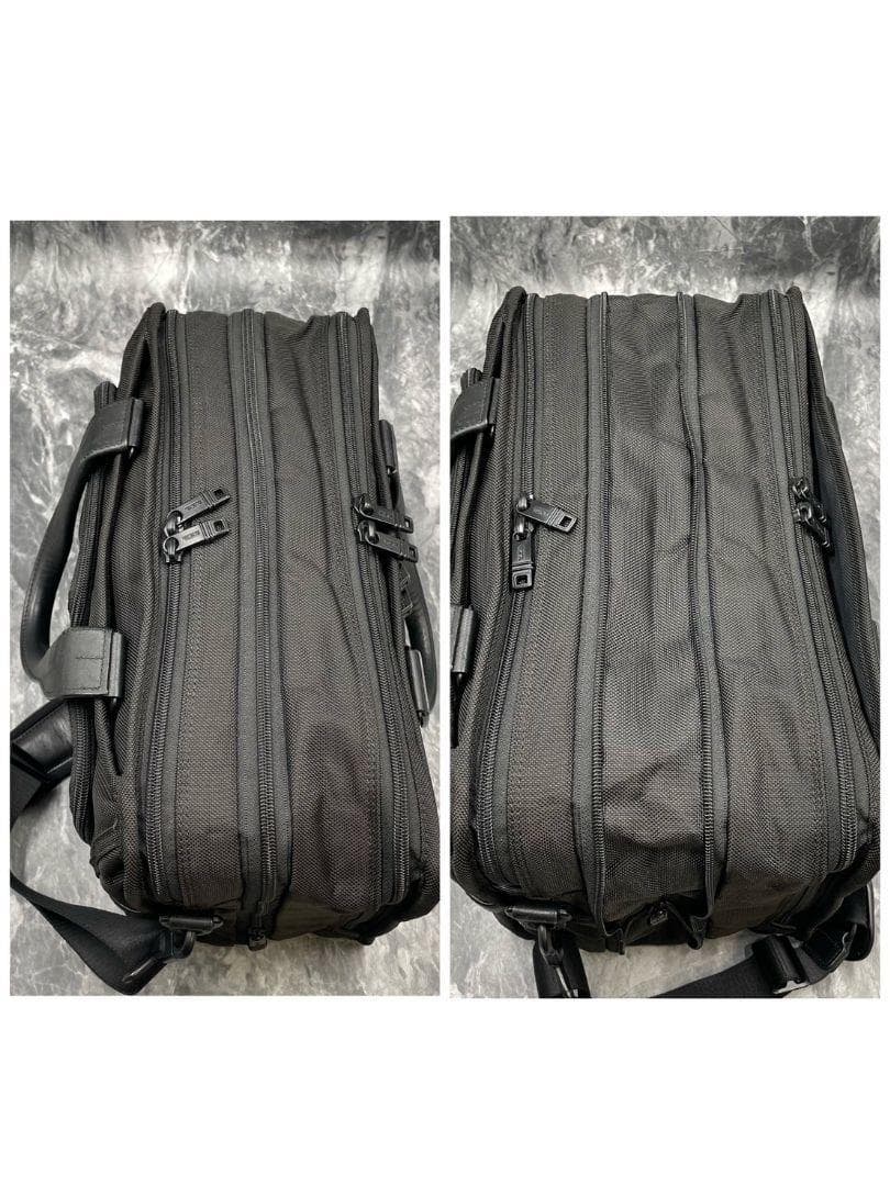 ✨美品✨TUMI 2way ALPHAⅡ エキスパンダブルショルダーバッグ 黒