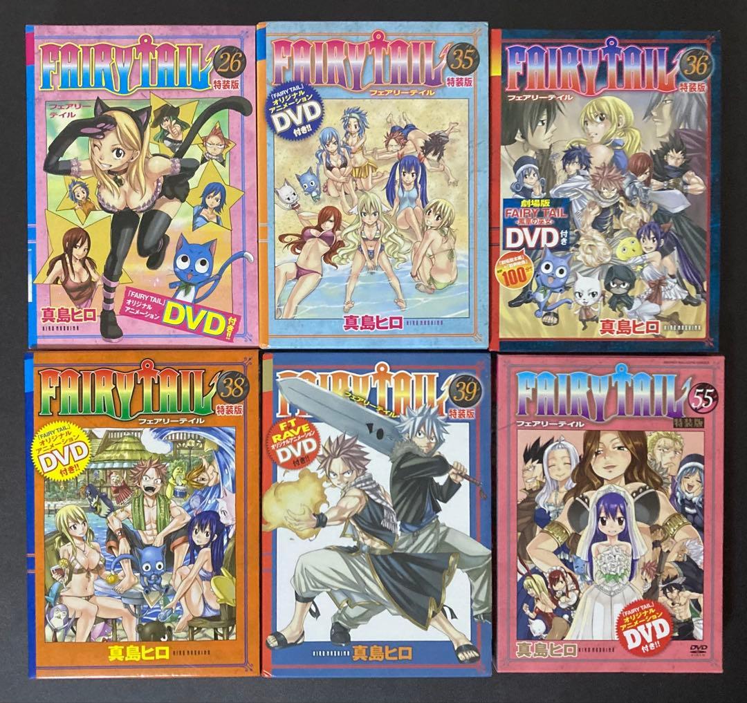 フェアリーテイル　特装版＋限定版＋エルザベアブリック＋フェアリーガールズ＋プラス