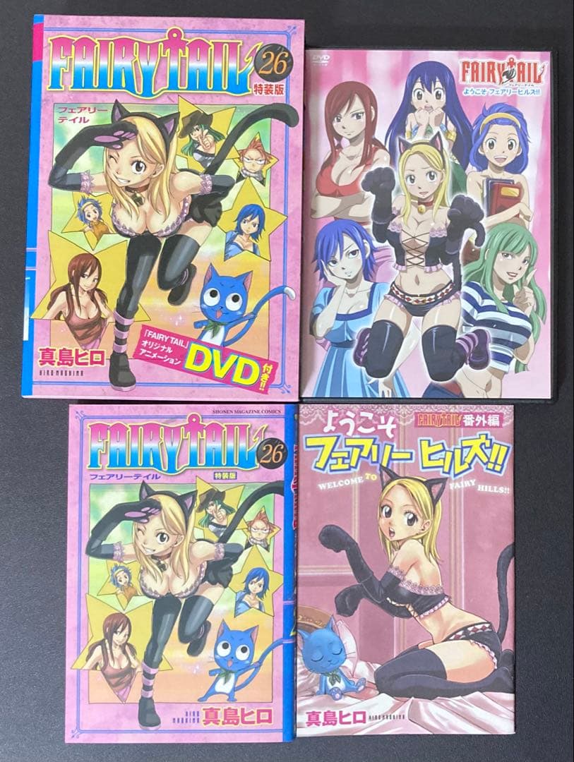 フェアリーテイル　特装版＋限定版＋エルザベアブリック＋フェアリーガールズ＋プラス