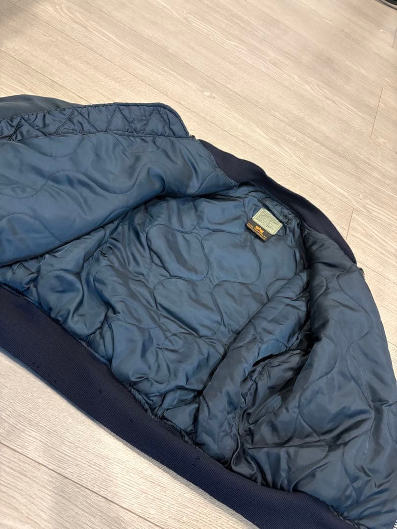 K*G様 90s ALPHA MA-1 usa製 L size グランドクルー