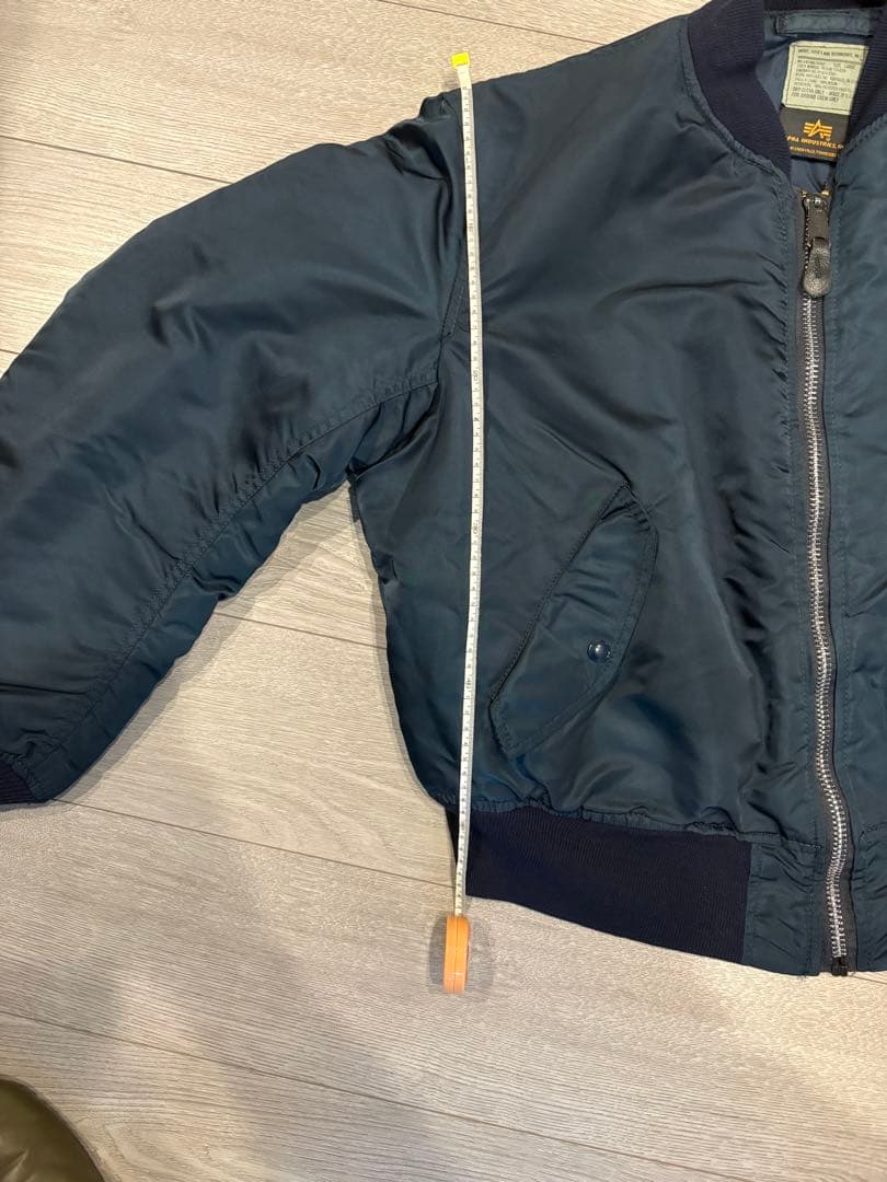 K*G様 90s ALPHA MA-1 usa製 L size グランドクルー