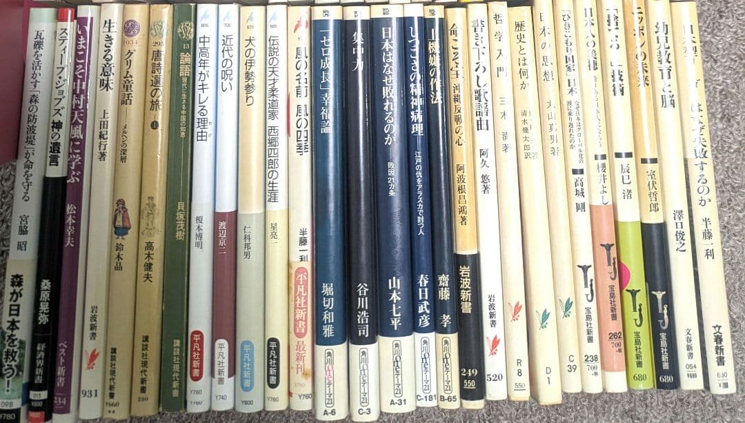 お値下げ 【 新書 大量 まとめ売り 80冊】 バラ売り 可能！