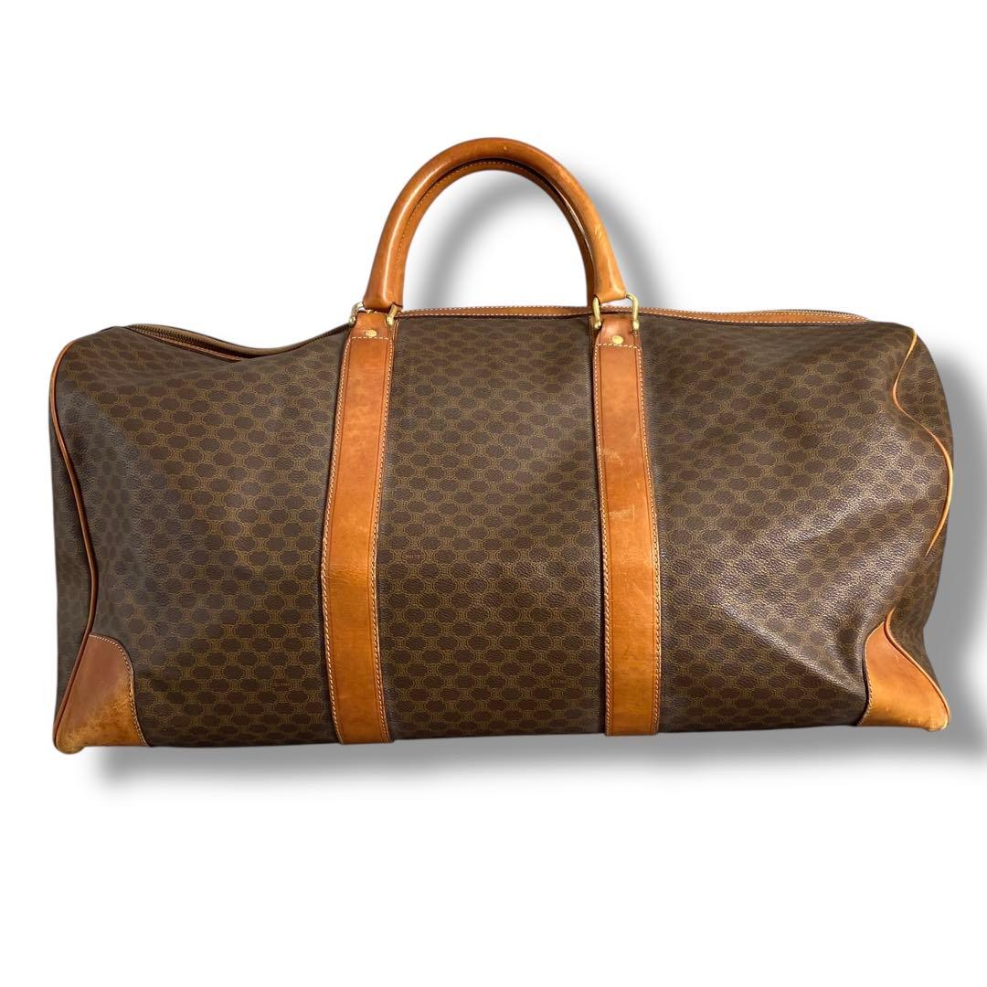 バッグ Vintage Celine Macadam Boston Bag
